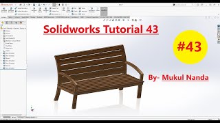 SolidWorks tutorial 43 SolidWorks Tutorial in Hindi || Learn SolidWorks Beginner to Advance Designer