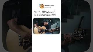 A música do chaves no violão