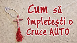 Cum sa impletesti o cruce auto (metoda simpla)