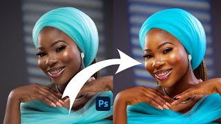 How To skin Retouch a CHRISTIAN WOMEN | In Photoshop |