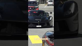 Pagani Huayra, LaFerrari & Ferrari 288 GTO in Andermatt #shorts #automobile #rich #youtubeshorts