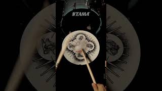 Six Stroke Roll - POV #drumrudiments #batterista #asmr