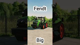 FS 22 Small vs Big! #fs22 #ls22 #fendt #newholland #claas #johndeere #caseih #steyr #jcb #shorts