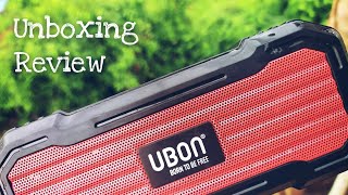 UBON SP 185 🔥🔥| Bluetooth speaker | Red | Unboxing and Review | Sound test by Technical Gyan