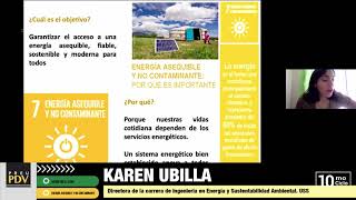 Karen Ubilla - ENERGÍA ASEQUIBLE Y NO CONTAMINANTE Y ACCIÓN POR EL CLIMA