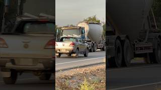 K Cement Trucks Trailer Driving on the Road #jcbvideo #truckdriver #trucking #dozer #truck #dump