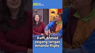 Raffi Ahmad Pegang Tangan Amanda Rigby