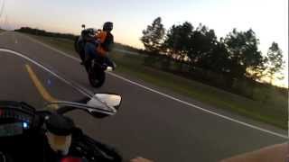 kawasaki zx10r wheelie