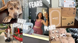 Current  Fears + Preparing for Baby! (Let's Catch Up) | VLOG