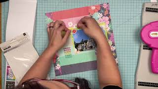 Scrapbook Process: It's the Happy Small World // #30dscbl16 // Never Ending Kit