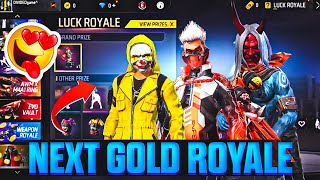 Next Gold Royale Free fire | Upcoming Gold Royale In Free fire | Free fire Upcoming Event