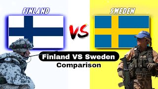 Sweden Vs Finland Power Comparison 2024 | sweden Vs finland Military Power 2024