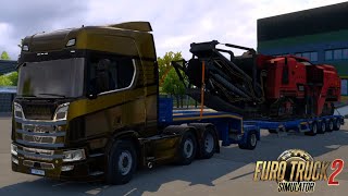 Scania Truck Delivered Large Miller| Euro Truck Simulator 2 | ETS2 |