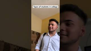 Types of students in college #shortvideo #youtubeshorts #shorts