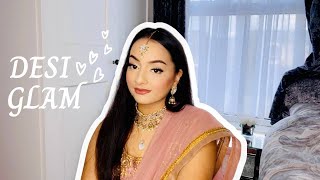 GRWM - Indian Party | Desi Glam | Nxvmxmiiii