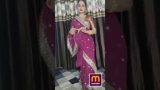 Meesho saree haul #short #shorts #shortsfeed #viral #meesho