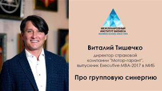 Віталій Тишечко "Про синергію в групі"