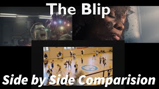 The Blip Endgame, WandaVision, Far From Home | Side by Side | Marvel Scenes