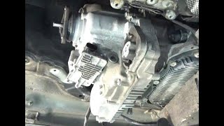 BMW F10 Xdrive Transfer box oil change / removal from the car. Oil filling capacity