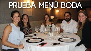 Prueba Menú Boda