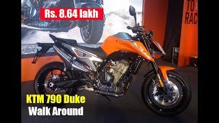 KTM 790 Duke First look video हिंदी में  (Hindi) | India Launch | Throttle Blips