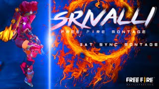 Srivalli: Pushpa | Pushpa Srivalli Free Fire Beat Sync Montage | Srivalli Slowed Reverb CRANK SAM 😍