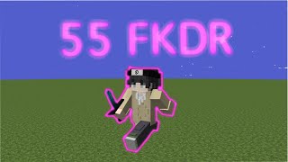 HITTING 55 FKDR IN HYPIXEL BEDWARS.