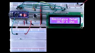 Make a simple Arduino Ohm meter