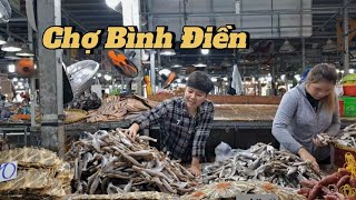 55 : Chợ bình điền hải sản khô giảm giá mạnh