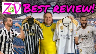 ZVBEST fake football shirts! Juventus and Real Madrid 23/24 Jerseys!