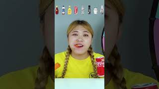 하이유의 각종 소스 이모티콘 먹방ㅋㅋ HIU TIKTOK Emoticon MUKBANG #Shorts | HIU 하이유