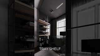 Стеллаж TRAY SHELF  |  #мебельподзаказ