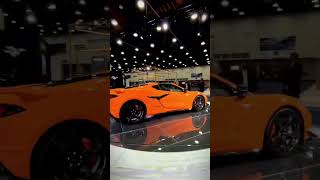 Hyperlapsed the #zO6 on the Detroit Auto Show floor! #C8 #shorts #corvette