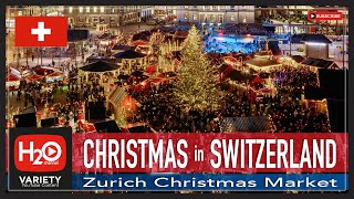 CHRISTMAS IN SWITZERLAND | CHRISTMAS MARKET IN ZURICH