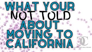 What They Don't Tell You About To California|Things You Should Know