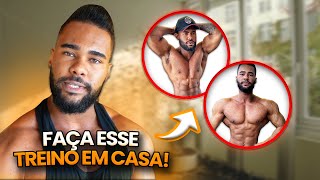 COMO FAZER TREINO DE PEITO EM CASA!