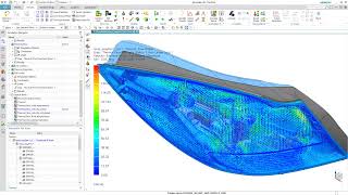 Simcenter 3D Fluid Structure Interaction (Thermal+Fluid+Structure)