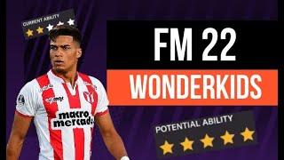 Five WONDERKIDS You Need to Buy In Football Manager 22