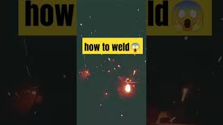 How to weld #shorts #weldingtricks #welding #youtubeshorts #youtubeshorts