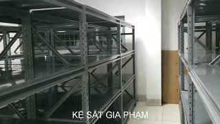 Hình ảnh thực tế kệ kho hàng lắp ghép | Kệ Sắt Gia Phạm