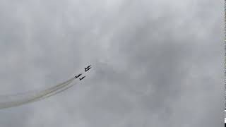 Patrouille Suisse overhead turn - Airpower19 - 06.09.2019