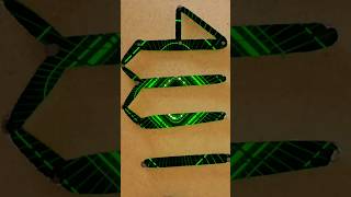 #green Magical rubber band calligraphy #allah #art #shorts