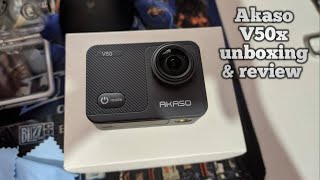 Akaso v50x unboxing and review