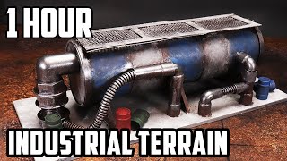 Industrial Terrain For Warhammer 40k In 1 Hour?