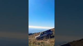 Hyundai Galloper downhill⛰️ #offroad #mountains