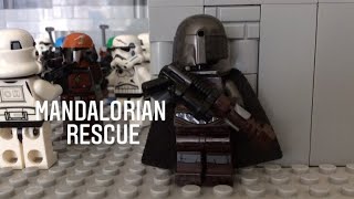 Mandalorian Rescue|The Unknown Mandalorian|Lego Star Wars Stop Motion