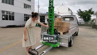 Jingxin Forklift | Portable Self Laoding Forklift for 500kg, Protable Pallet Stacker Wholesale