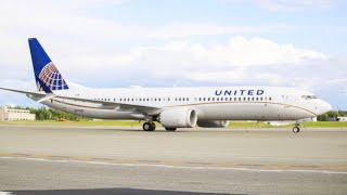 United Airlines MAX 10 KCVG to KDTW