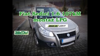 Fiat Sedici 1.6 montaż LPG w ARG Auto Gaz Łódź