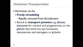 13:20-14:50 Alterations of endocrine function